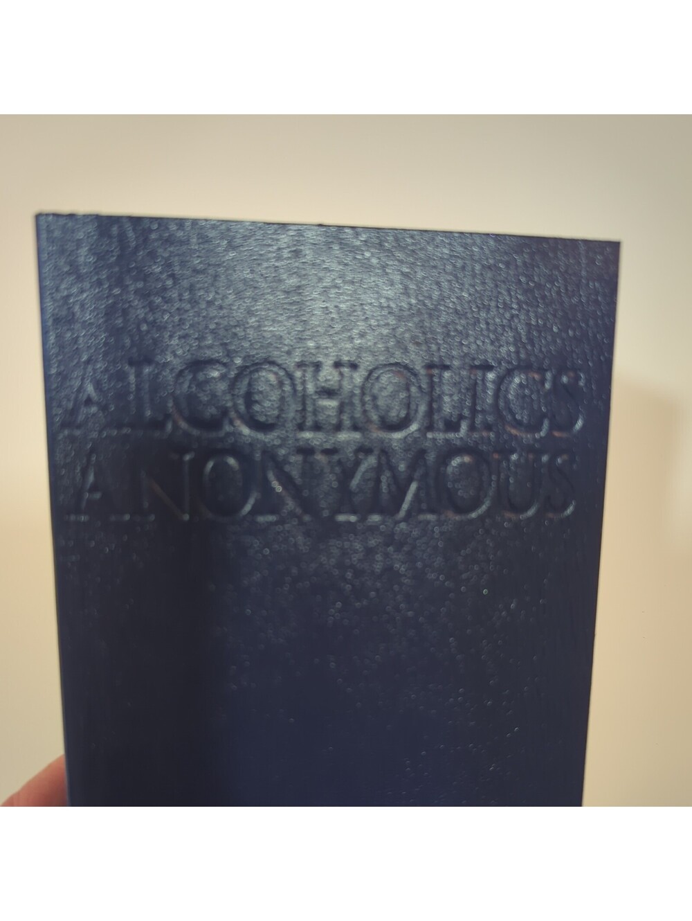 Alcoholics Anonymous 4th Edition Portable Edition 7"x4" -2001 Great Condition